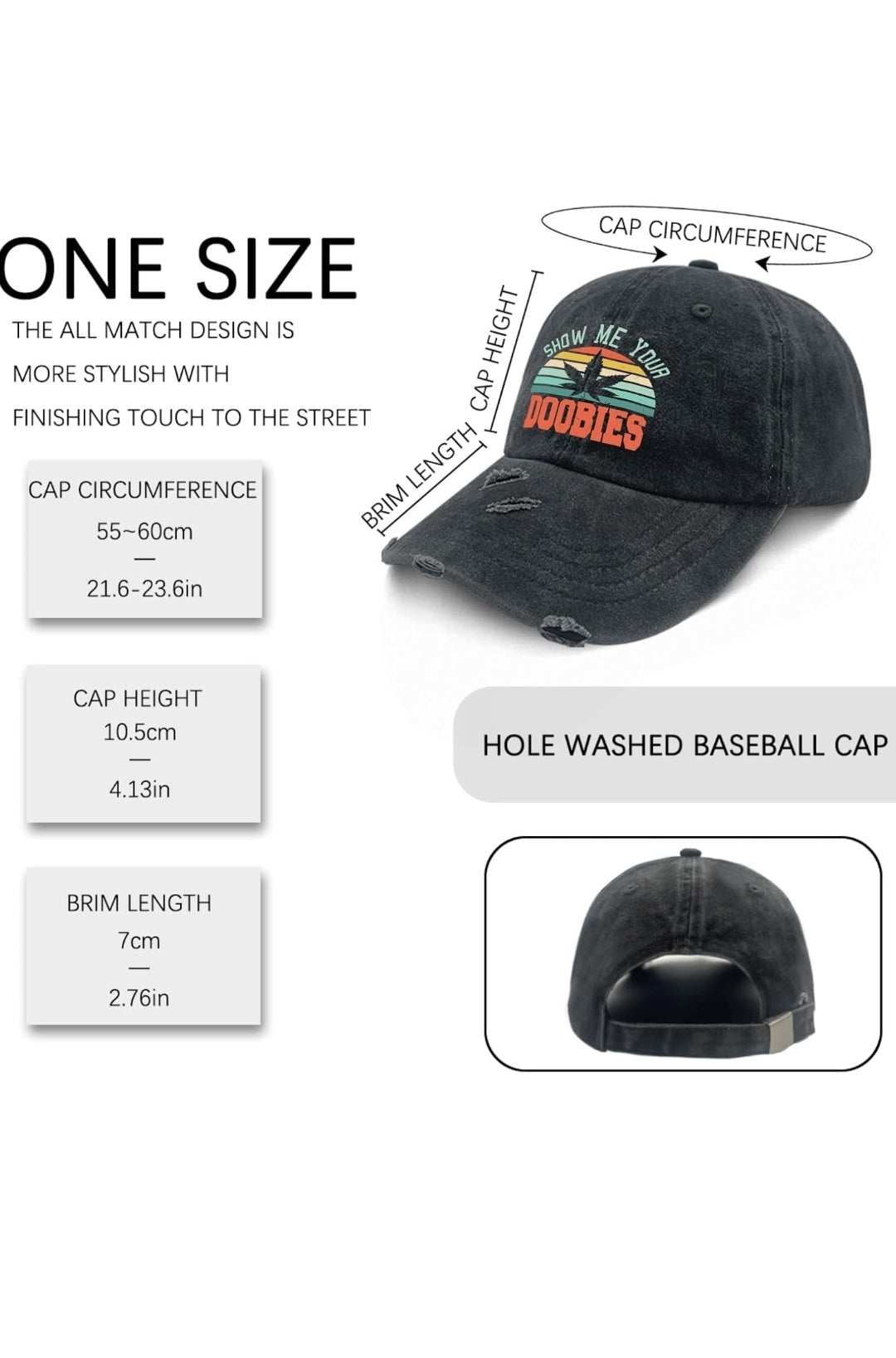 Show Me Your Doobies Cap